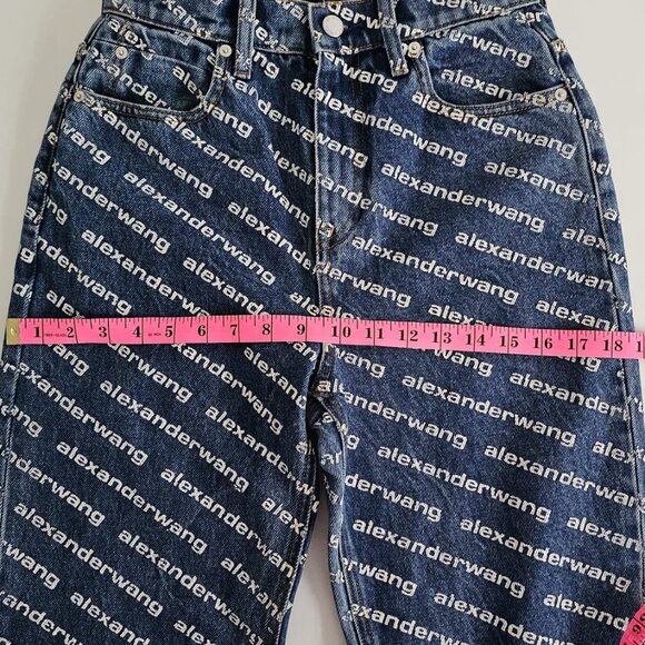ALEXANDER WANG - Logo'd Jeans - Picture 16 of 16